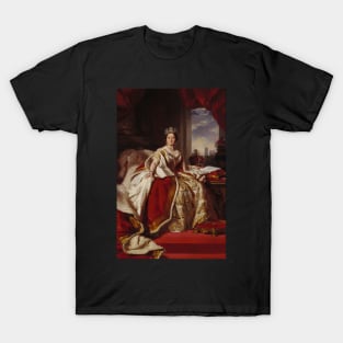 Portrait of Queen Victoria - Franz Xaver Winterhalter T-Shirt